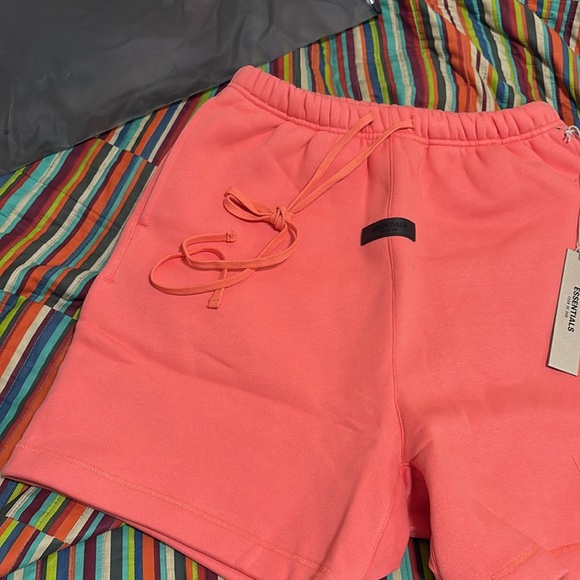 Sale Today Fear of God, essentials, coral short size, medium brand new w… - Picture 2 of 16
